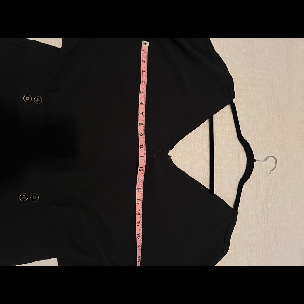 Anthropologie Elevenses Dolman Sleeve Jumpsuit in Black - Picture 8 of 8
